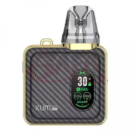 Gold Carbon Xlim SQ Pro Kit Pod System - Oxva