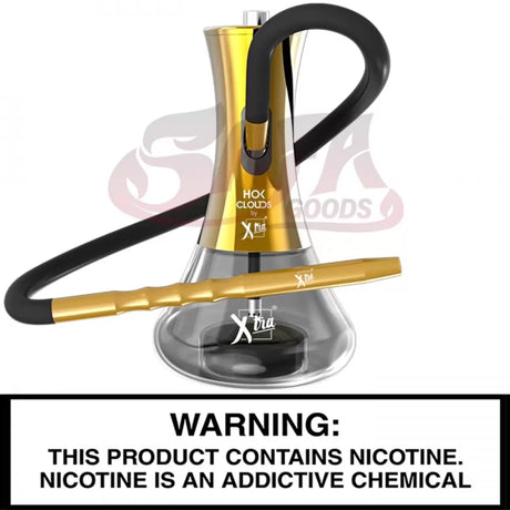 Gold Hookah Kit - HOK Clouds