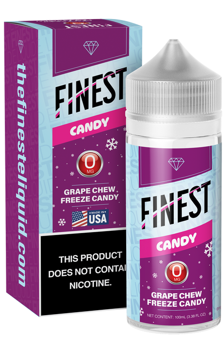  Grape Chew Freeze Candy Freebase E-Liquid Candy Edition 100ML - The Finest