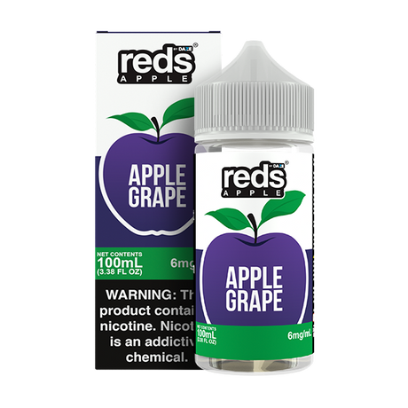 Grape FB E-Liquid 100ML - Reds Apple