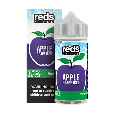 Grape Ice FB E-Liquid 100ML - Reds Apple