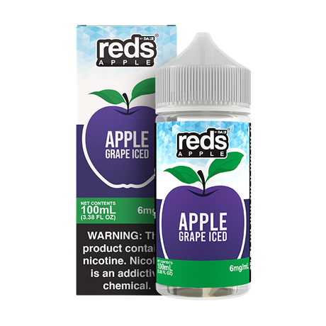Grape Ice FB E-Liquid 100ML - Reds Apple