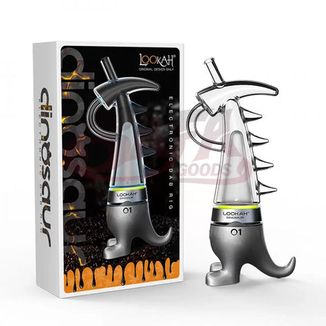 Gray Dinosaur Electronic Dab Rig - Lookah