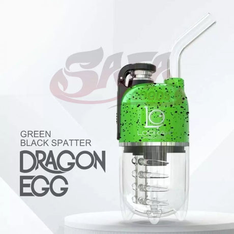 Green-Black Spatter Dragon Egg Splatter Edition -Lookah