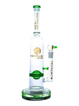 Green 16" Tsunami UFO Perc Water Pipe