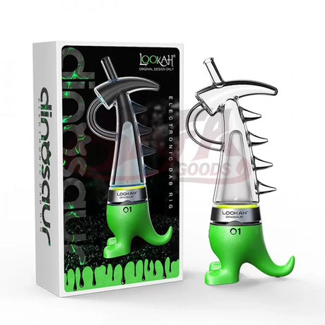 Green Dinosaur Electronic Dab Rig - Lookah