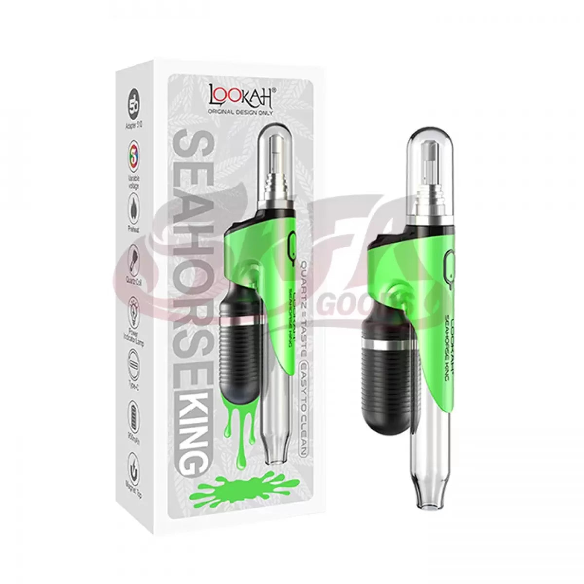 Green Seahorse King - Lookah