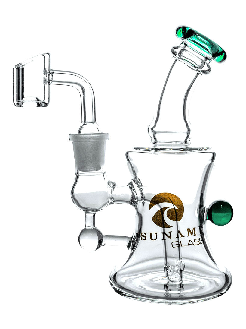 Green Tsunami 6" Micro Glass Rig