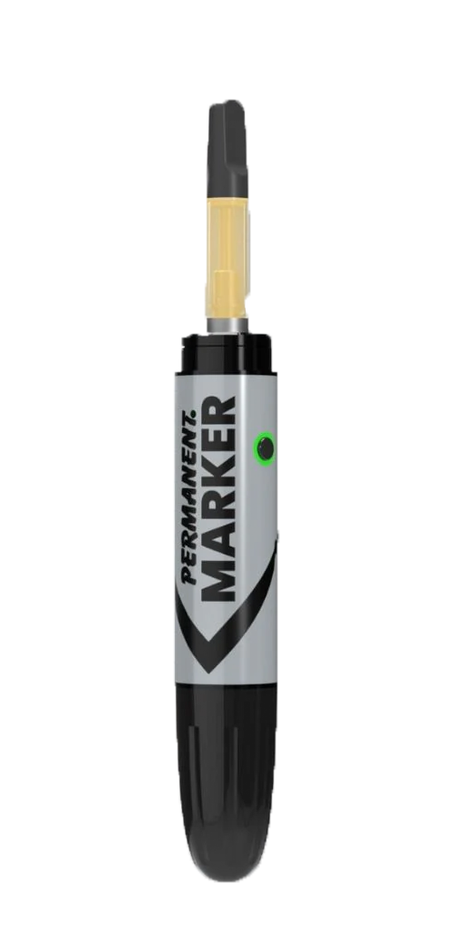 Grey Permanent Marker Battery - Smyle Labs