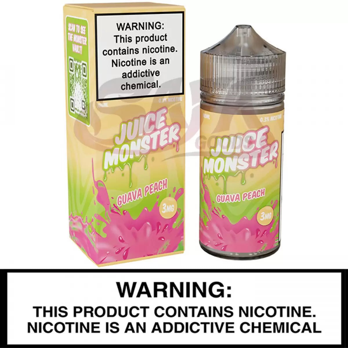 Guava Peach Juice Monster Freebase E-Liquids 100ML