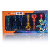 HB 03 Hand Pipe Display [6PC] - Hy Birds