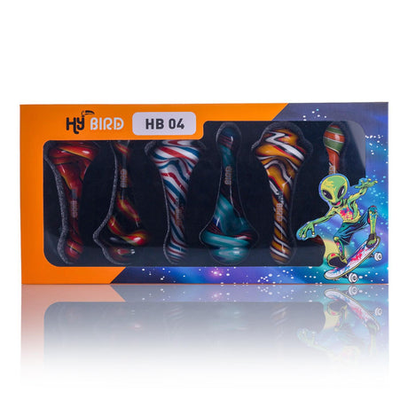 HB 04 Hand Pipe Display [6PC] - Hy Bird
