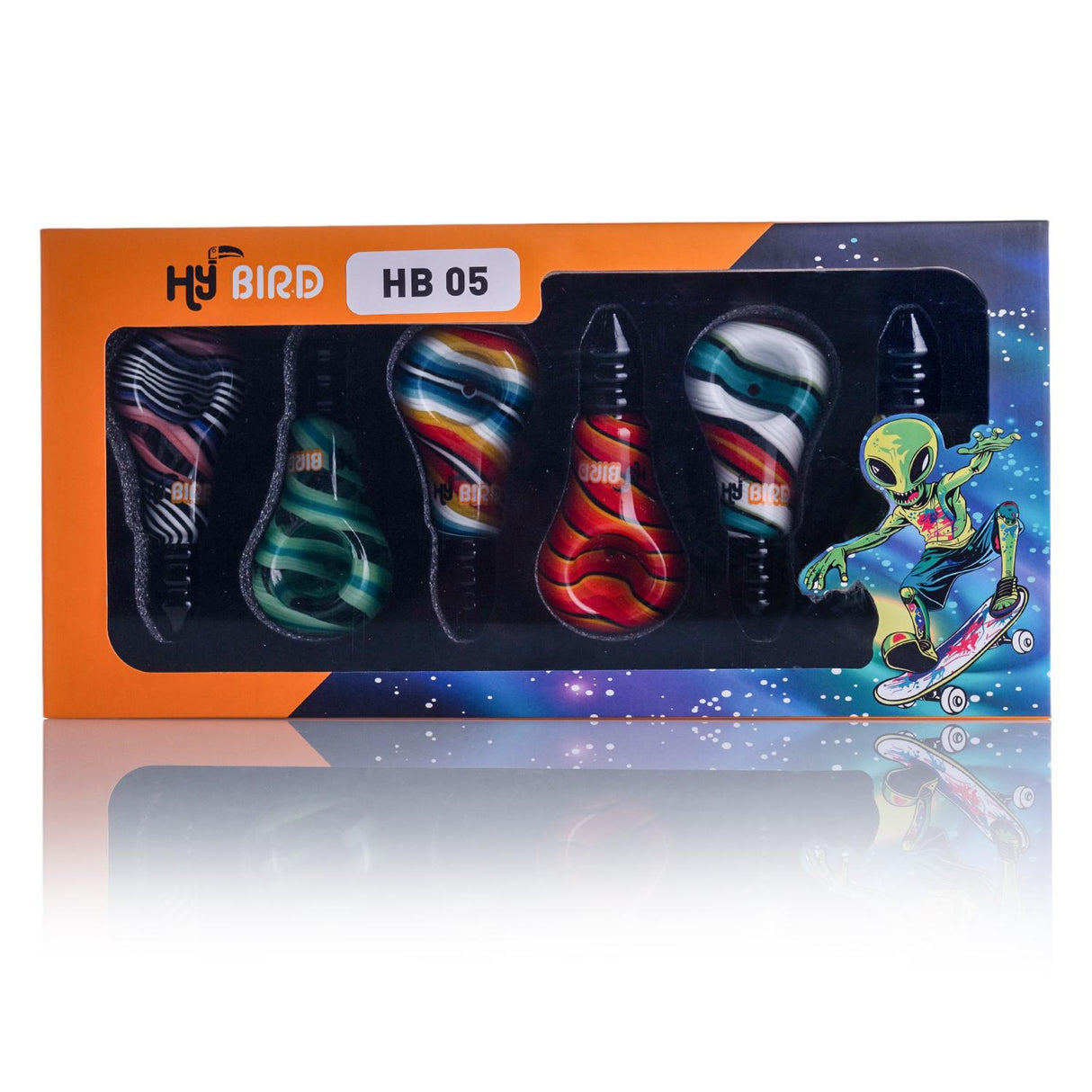 HB 05 Hand Pipe Display [6PC] - Hy Bird