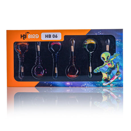 HB 06 Hand Pipe Display [6PC] - Hy Bird
