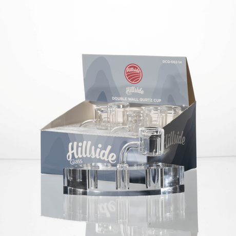 Hillside Glass 14mm Double Wall Quartz Cup