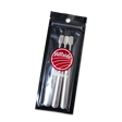 Hillside Glass Small Stainless Steel Dabber Set w/ Handle 3PC