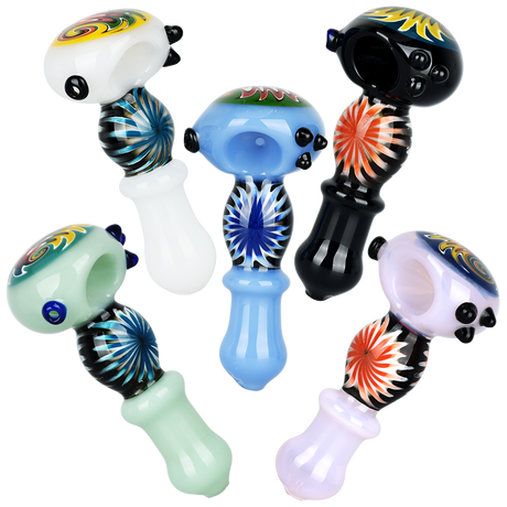 Intrinsic Flow 5" Glass Spoon Pipe – Asst. Colors (10PC)