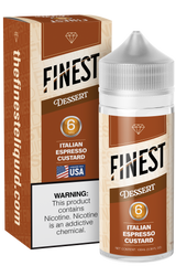Italian Espresso Custard Freebase E-Liquid Dessert Edition 100ML - The Finest