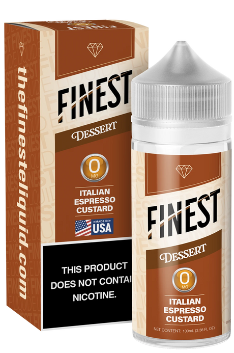 Italian Espresso Custard Freebase E-Liquid Dessert Edition 100ML - The Finest