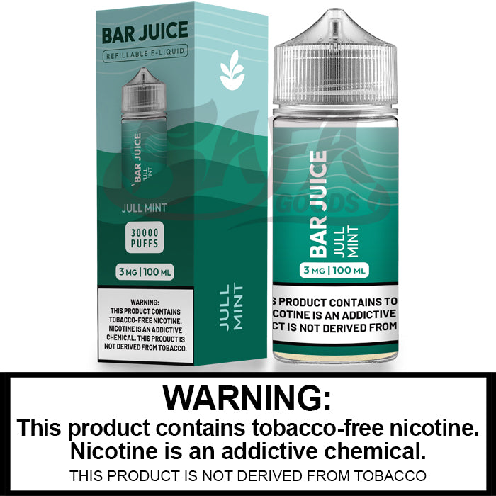 Jull Mint Freebase E-Juice 100ML - Bar Club