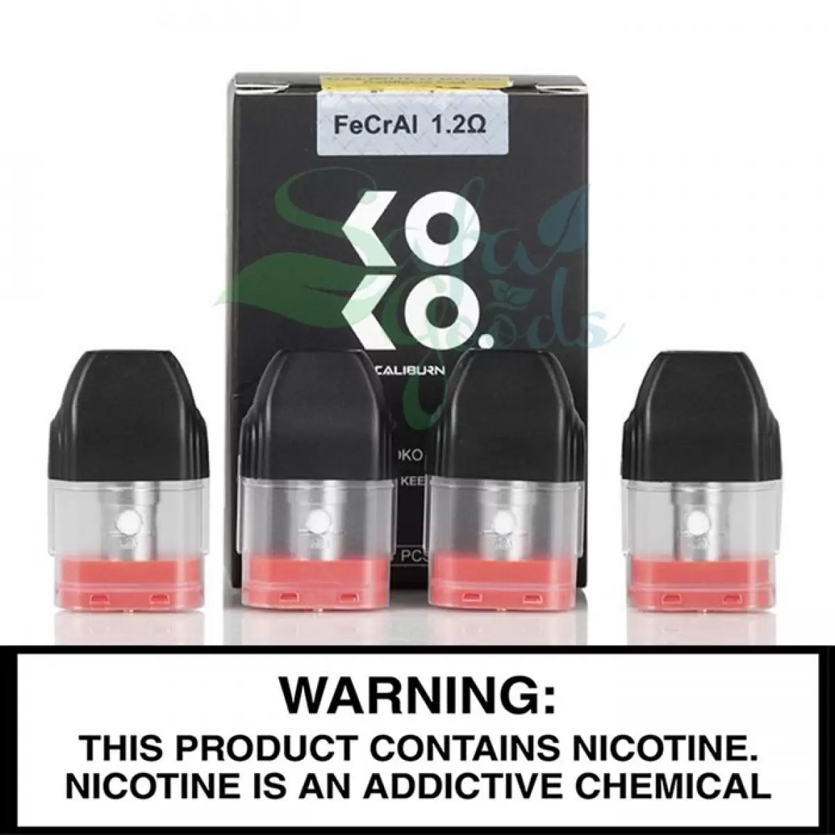KOKO PODS 2ML-4PC - 1.2OHM - Uwell Caliburn