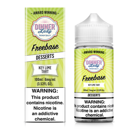Key Lime Tart Freebase E-Liquid 100ML - Dinner Lady