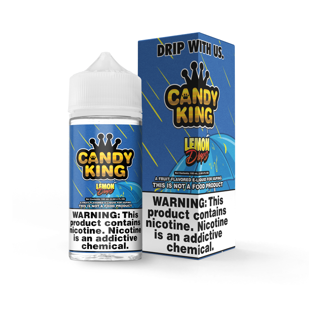 Lemon Drops Freebase E-Liquid 100ML - Candy King