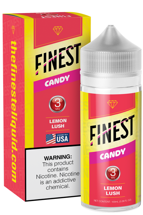 Lemon Lush Freebase E-Liquid Candy Edition 100ML - The Finest