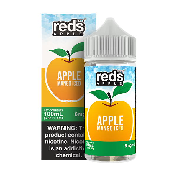 Mango Ice FB E-Liquid 100ML - Reds Apple