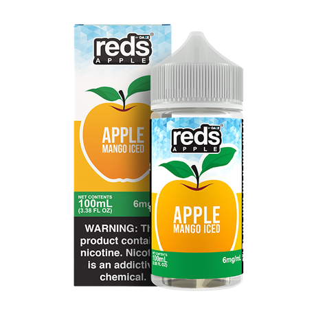 Mango Ice FB E-Liquid 100ML - Reds Apple