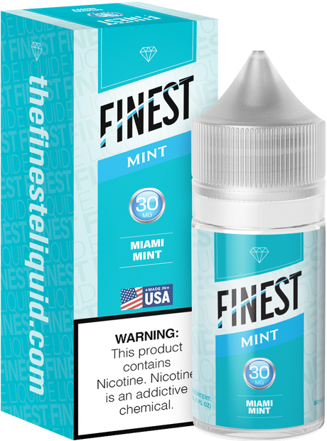Miami Mint Salt Nic E-Liquid Mint Edition 30ML - The Finest