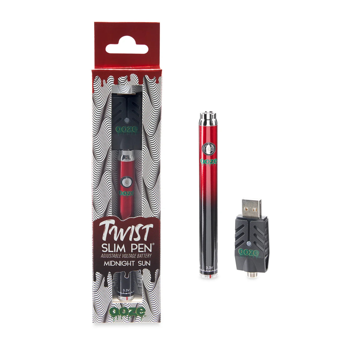 Midnight Sun Slim Pen Twist Battery - Ooze