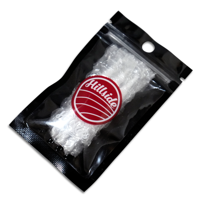 Mini Size White Dabber Kit – 3PC – Hillside Glass