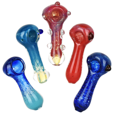 Mojo Magic Glass Spoon Pipes – 3.5" Asst. [20PC]