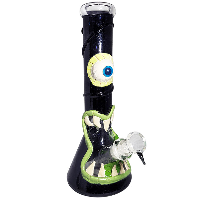 Monster Beaker Design Glass Water Pipe