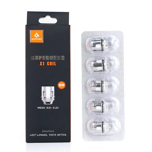 NEW SUPERMESH X1 (0.2OHM) [5PC] - GEEKVAPE COILS