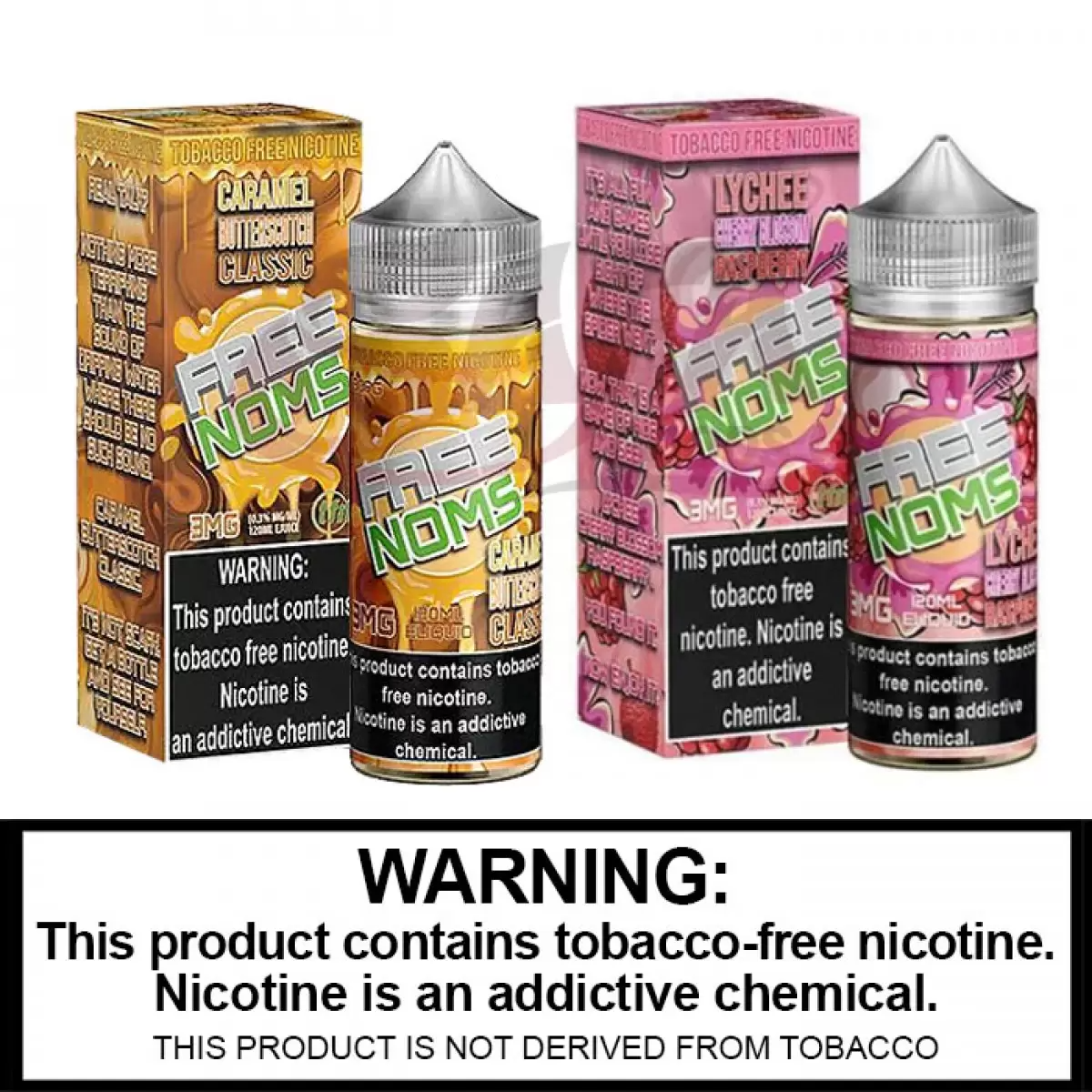 NOMS FREENOMS E-Liquids (Tobacco-Free Nicotine) 120ML