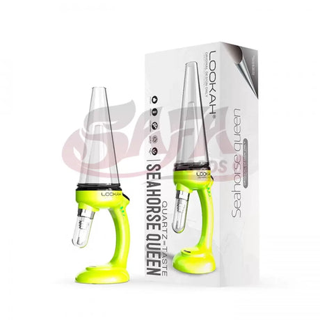 Neon Green Seahorse Queen - Lookah