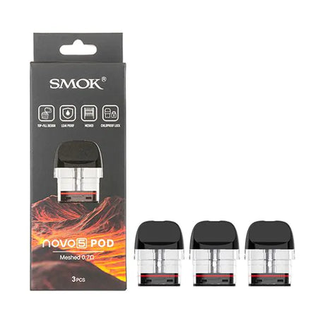 Novo 5 Mesh Replacement Pods - SMOK