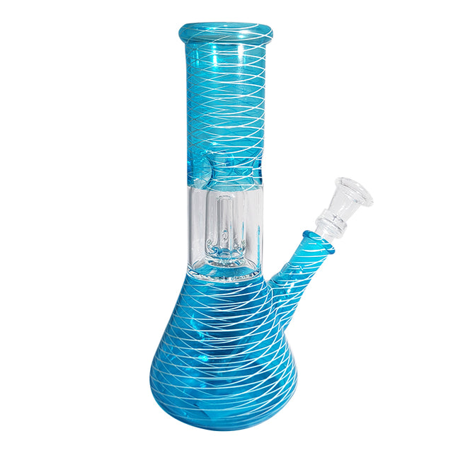 Opaque Mesh Design - Glass Water Pipe
