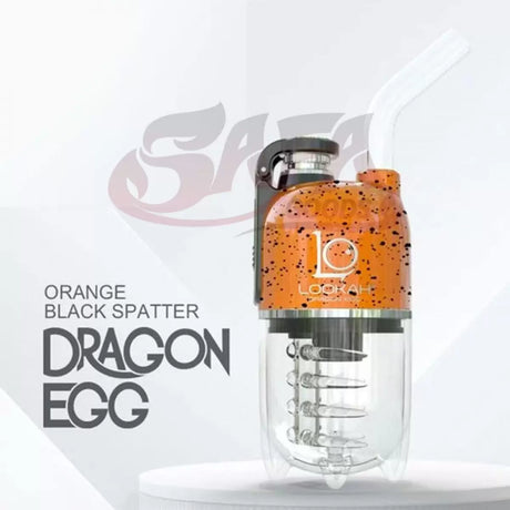 Orange-Black Spatter Dragon Egg Splatter Edition -Lookah