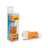 Orange Cryo Freezable Glass Hand Pipe - Ooze