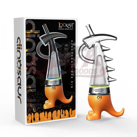 Orange Dinosaur Electronic Dab Rig - Lookah