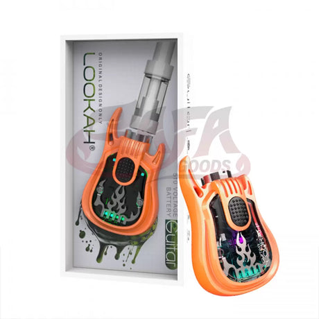 Orange Guitar Vape Battery - Lookah