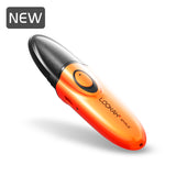 Orange Whale Electric Dab Straw - Lookah