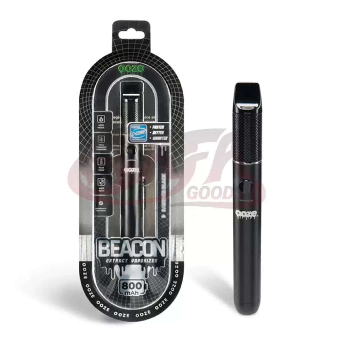 Panther Black Beacon Wax/Dry Vaporizer - Ooze