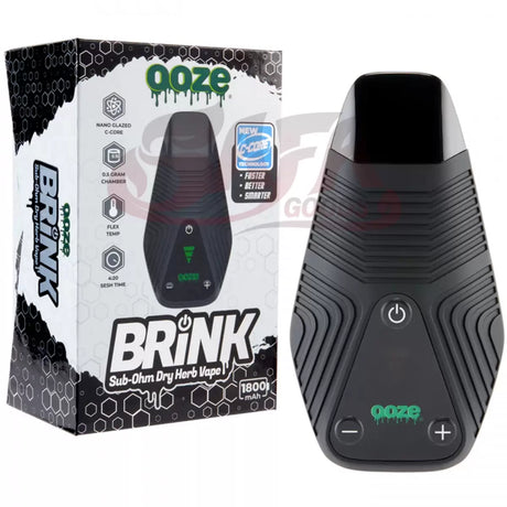 Panther Black Brink Dry Herb Vaporizer - Ooze