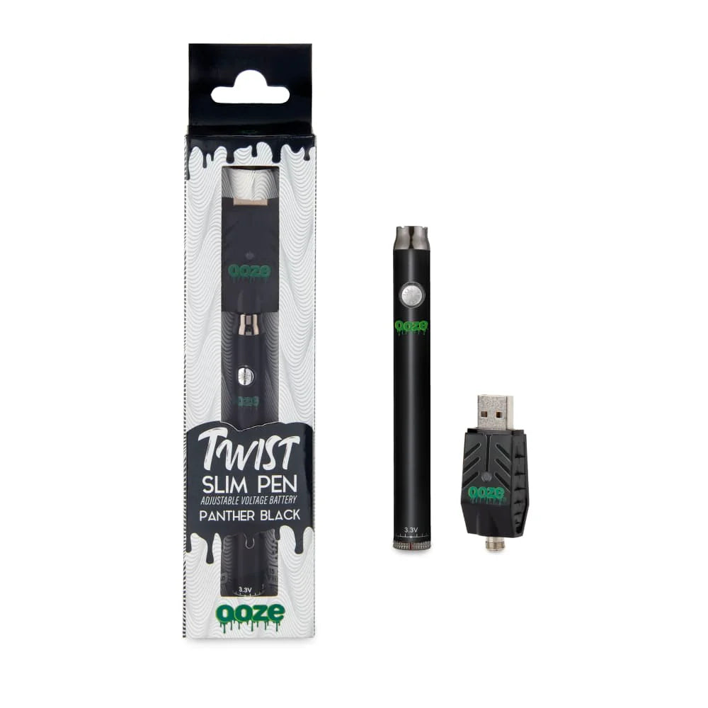 Panther Black Slim Pen Twist Battery - Ooze