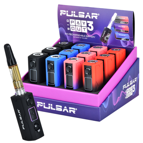 Payout 3.0 VV Vape Battery [12PC] - Pulsar