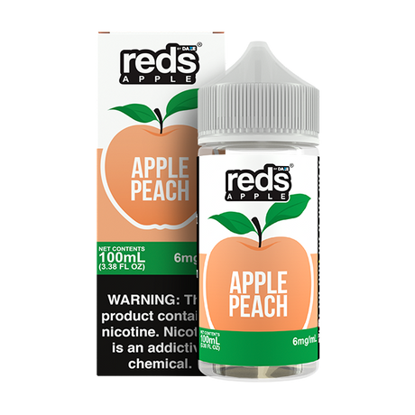 Peach FB E-Liquid 100ML - Reds Apple